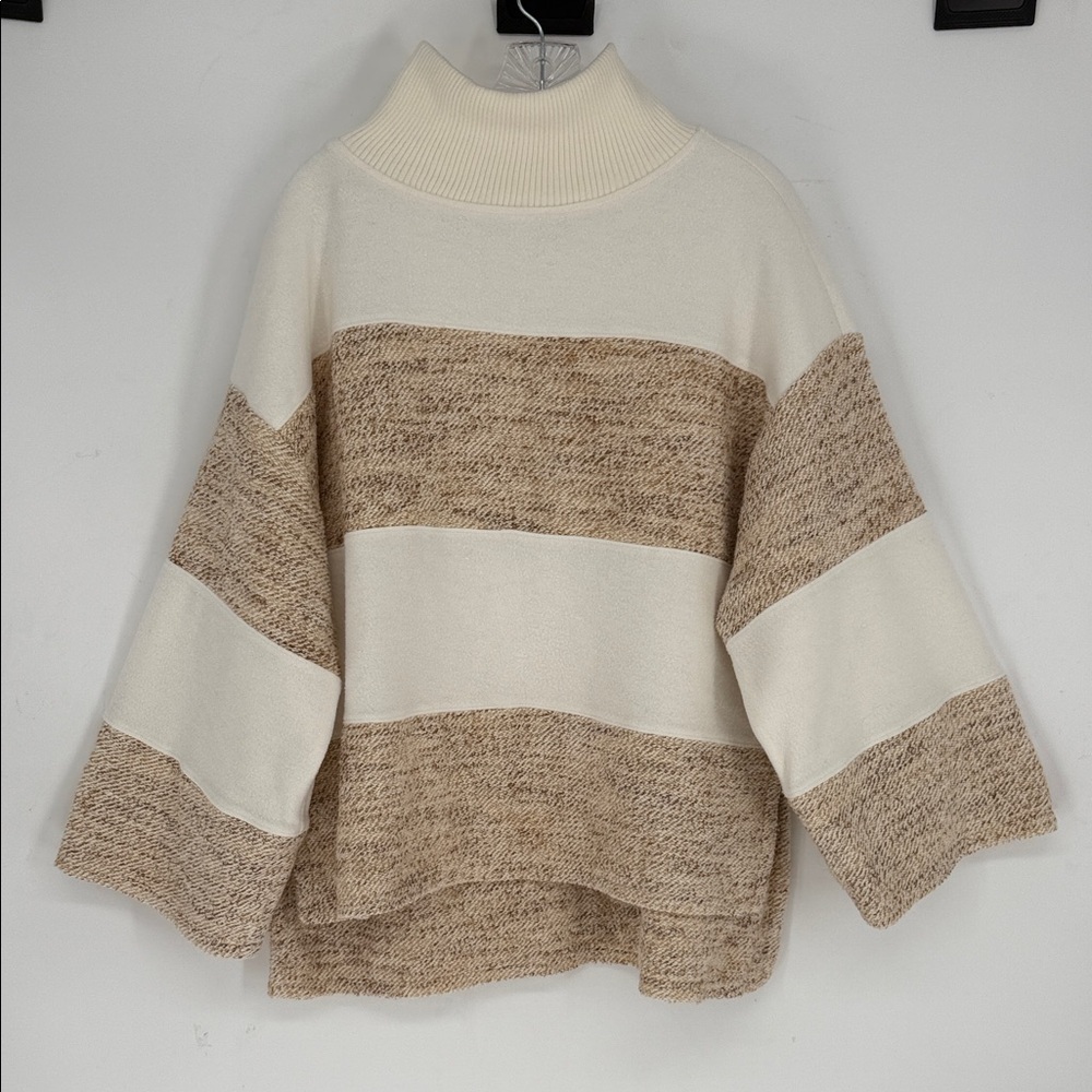 Daily Practice by Anthropologie Long-Sleeve Poncho size M - Picture 4 of 9